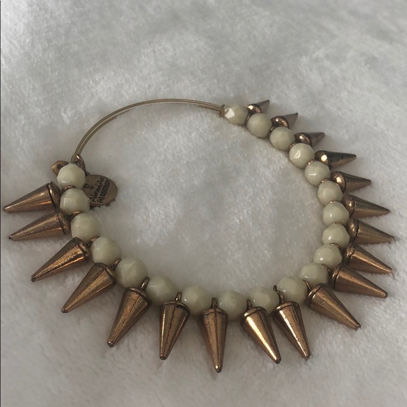 Alex And Ani - beaded spike bangle - Picture 2 of 3